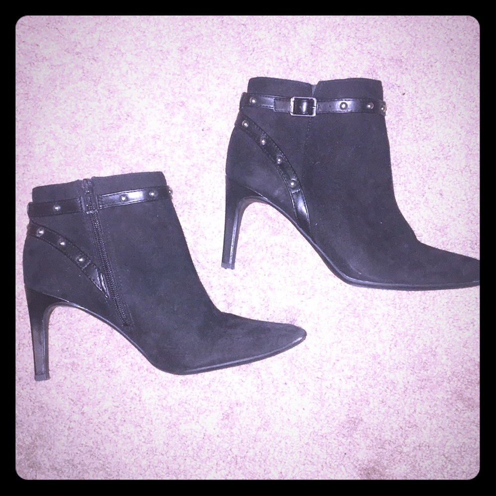 Black Heeled Boots